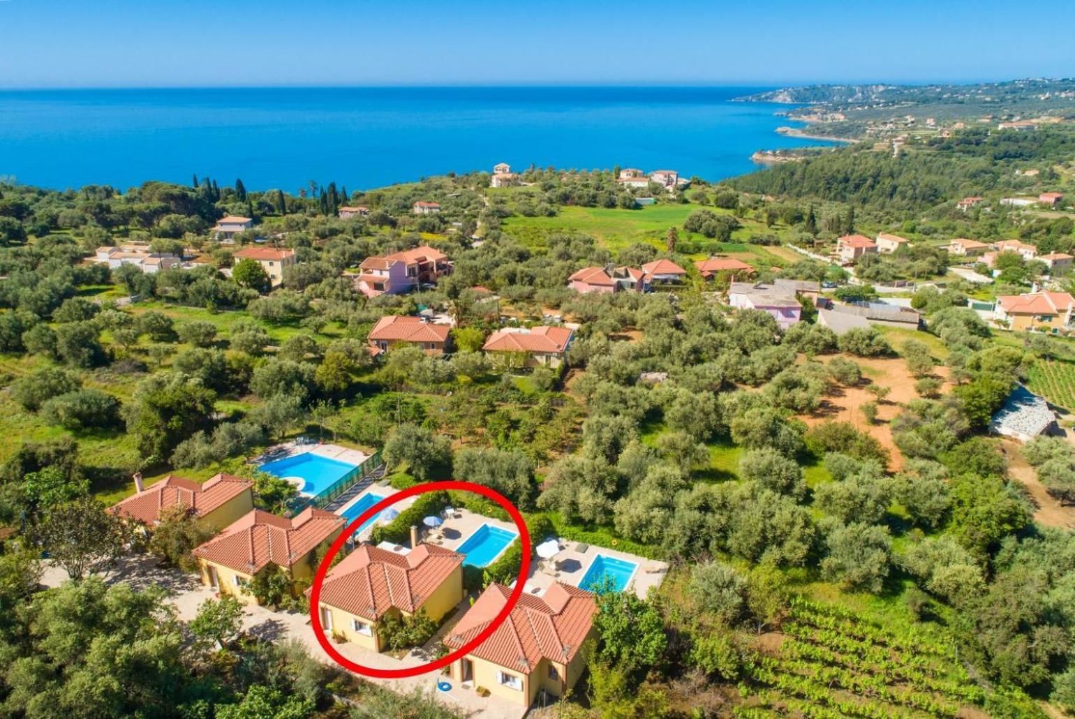 Villa Russa Anna Vlachata Buitenkant foto